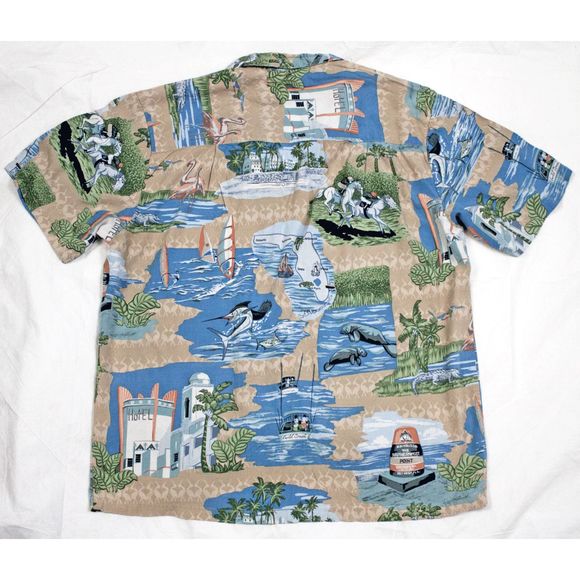 Paradise Found Short Sleeve Button Front Shirt - Picture 3 of 5